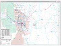 El Paso, Co Carrier Route Wall Map